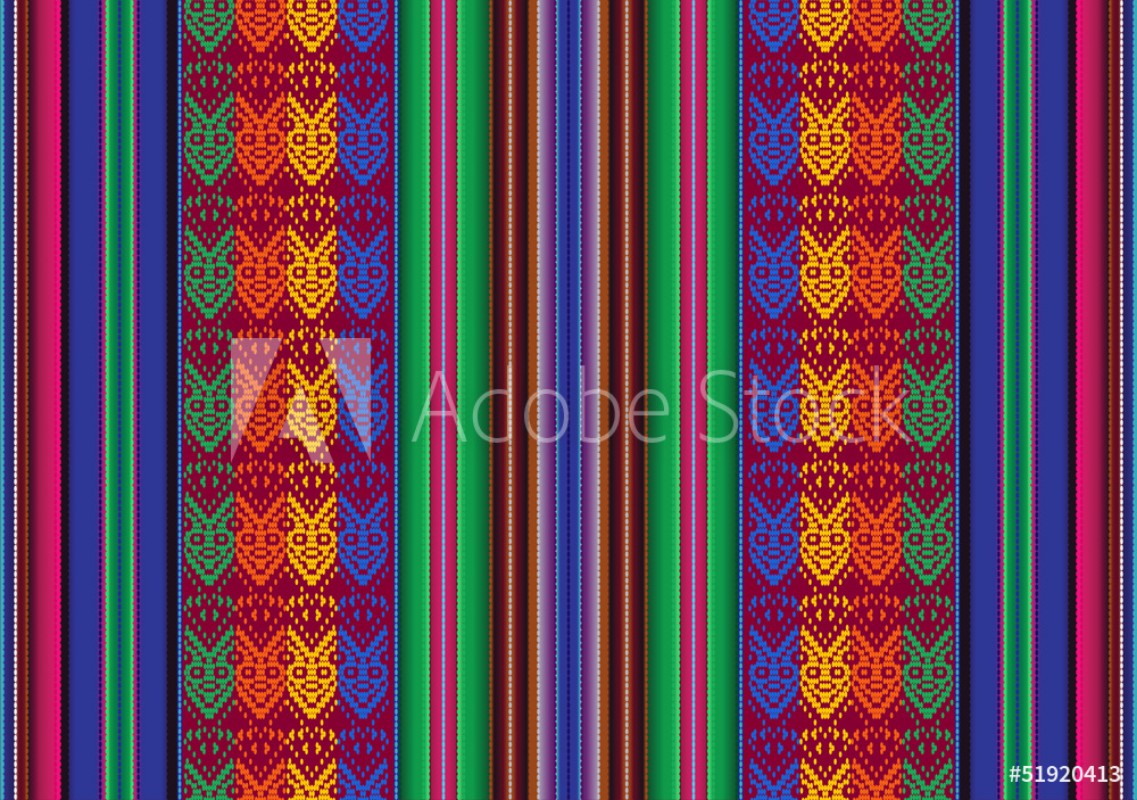 Bild på Bolivian seamless pattern